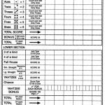 Large Print Yahtzee Scoresheet Big Print | No Dice   The Probability | Printable Yahtzee Score Cards Pdf