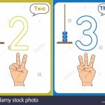 Learning The Numbers 0 10, Flash Cards, Educational Preschool Stock | Printable Abacus Flash Cards