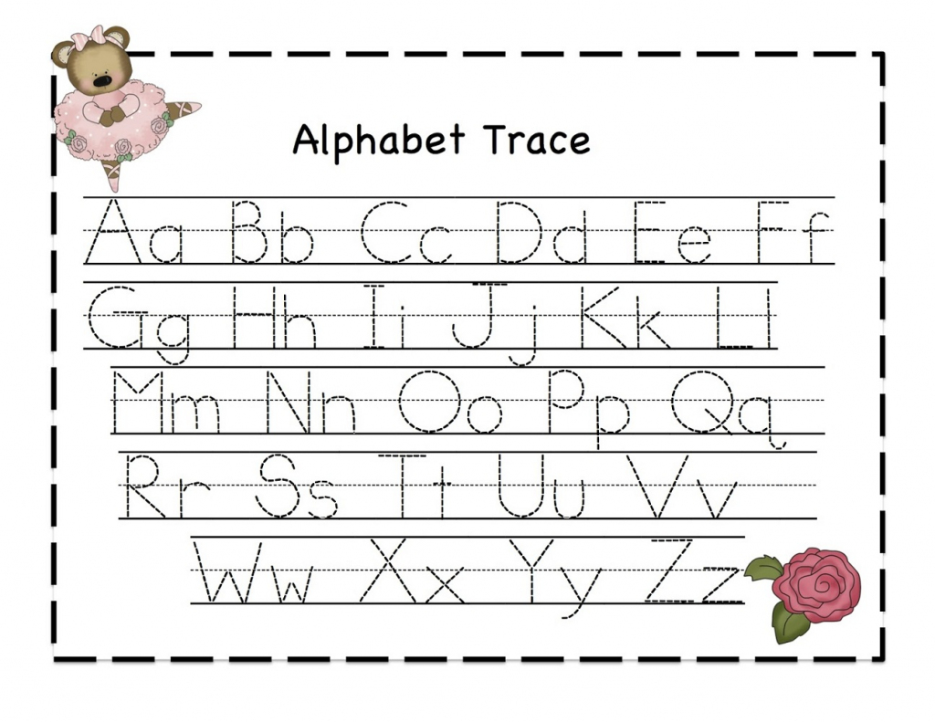 Printable Alphabet Tracing Cards Printable Card Free