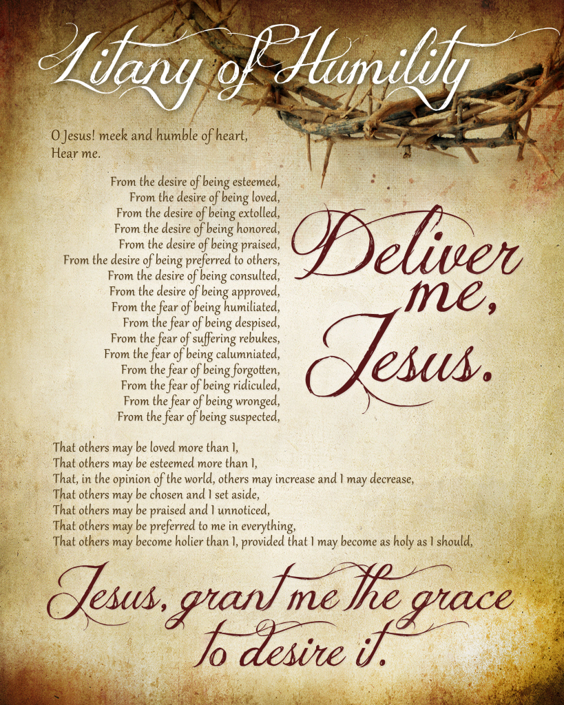 Litany Of Humility Free Printable - How To Nest For Less™ | Free Printable Catholic Prayer Cards