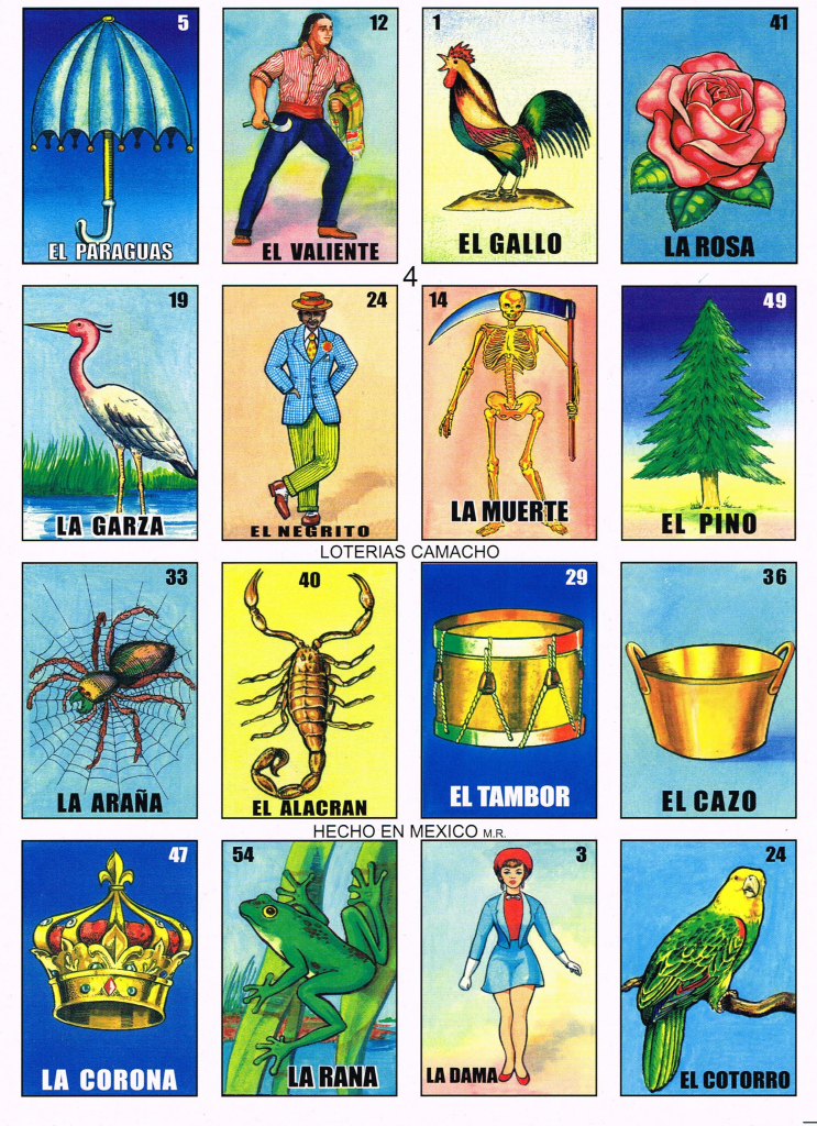 Loteria De Camacho | Scripturient | Printable Loteria Game Cards