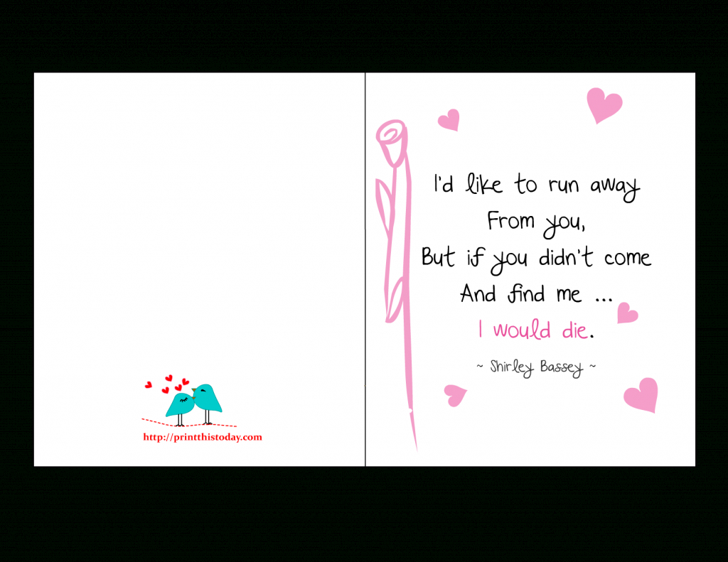 Love Quotes Cards | Free Printable Love Cards