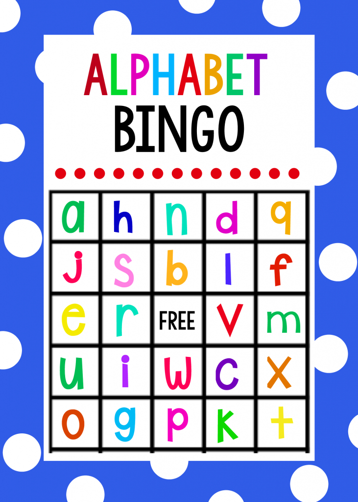 Lowercase Alphabet Bingo Game - Crazy Little Projects | Free Printable Alphabet Bingo Cards