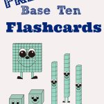Math Freebies: Printable Base Ten Math Practice Flash Cards | 3Rd | Base Ten Picture Cards Printable