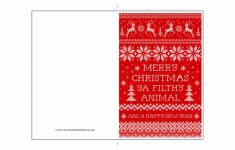 To And From Christmas Cards Printable