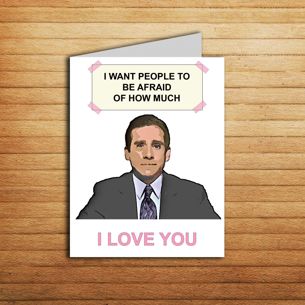 The Office Printable Birthday Card Printable Card Free