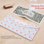 Money Envelope Printable | Free Printable Money Cards For Birthdays