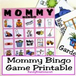 Mothers Day Mommy Bingo Game Printable | Free Printables From | Printable Mothers Day Bingo Cards