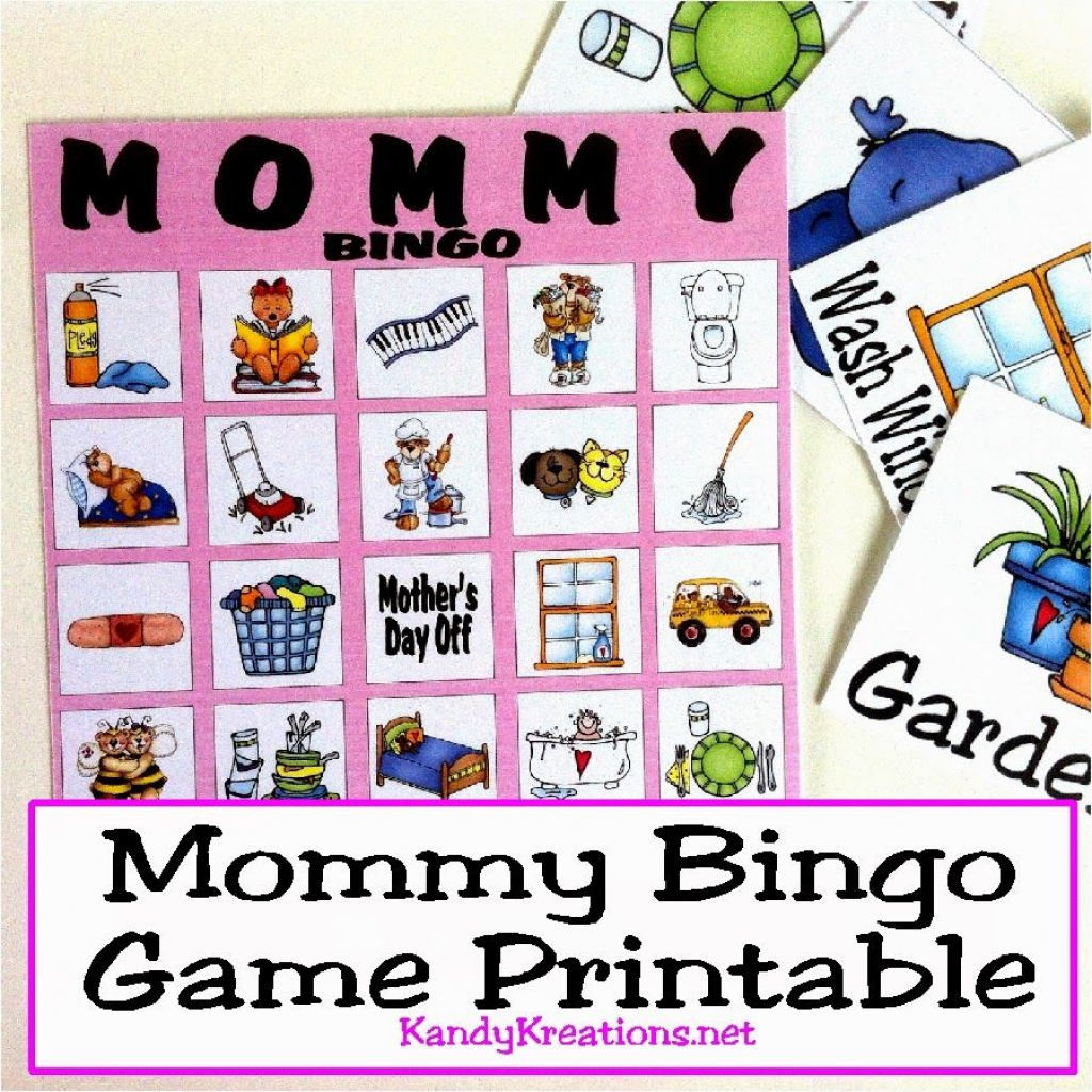 Mother s Day Bingo Printable Printable Word Searches