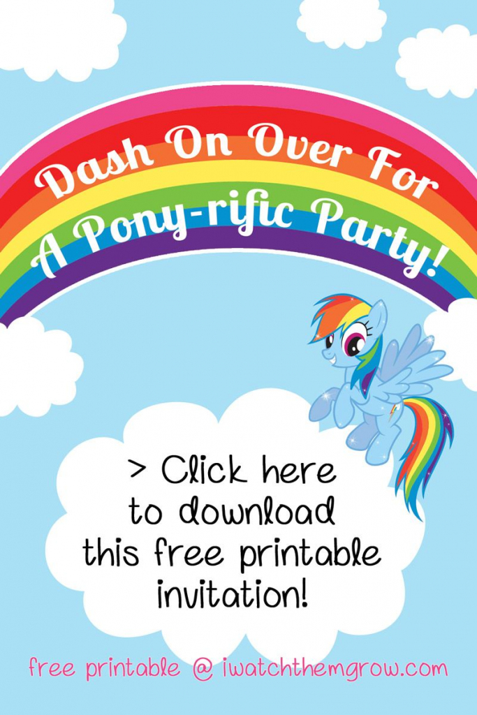 My Little Pony Rainbow Dash Birthday Party Printables | Birthday&amp;#039;s | Free Printable My Little Pony Thank You Cards