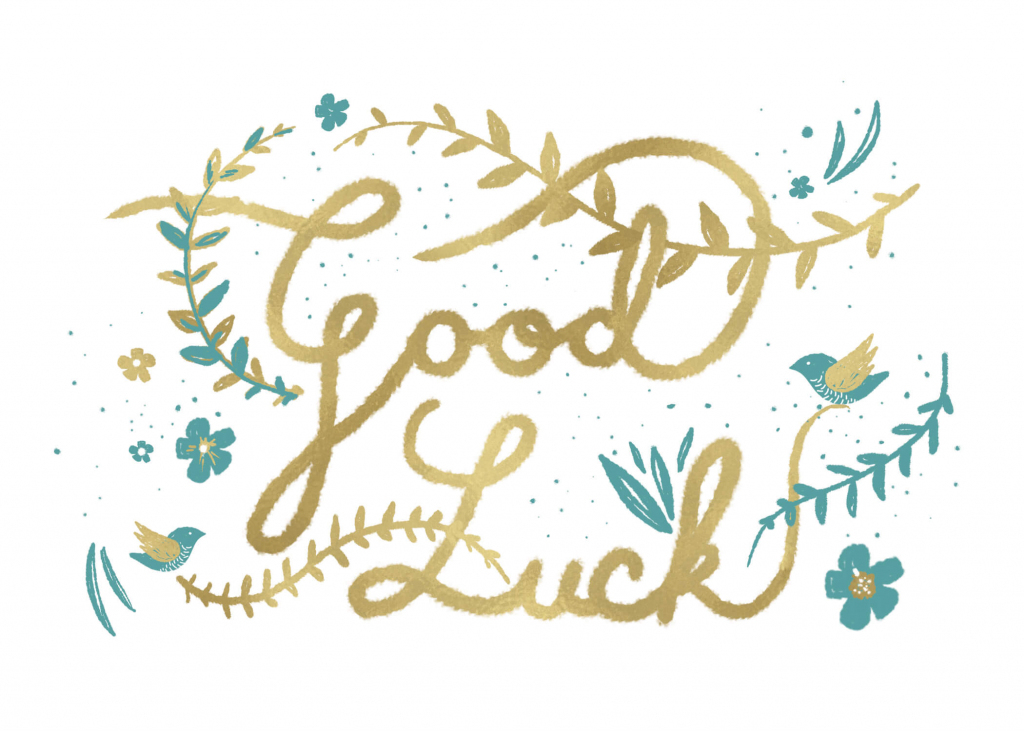 Natural Luck - Good Luck Card (Free) | Greetings Island | Printable Good Luck Cards