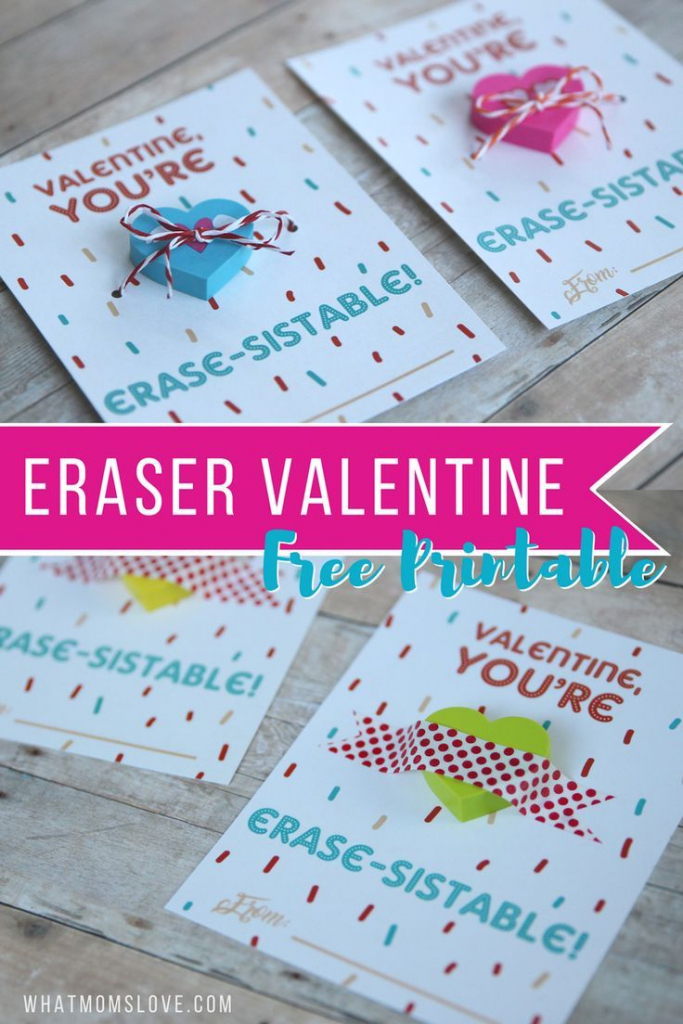 Non-Candy Printable Valentine Perfect For The Classroom: “You&amp;#039;re | Valentine&amp;amp;#039;s Day Card Ideas Printables