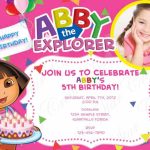 Others : Free Printable Sport Themed Birthday Invitation Card For | Dora Birthday Cards Free Printable