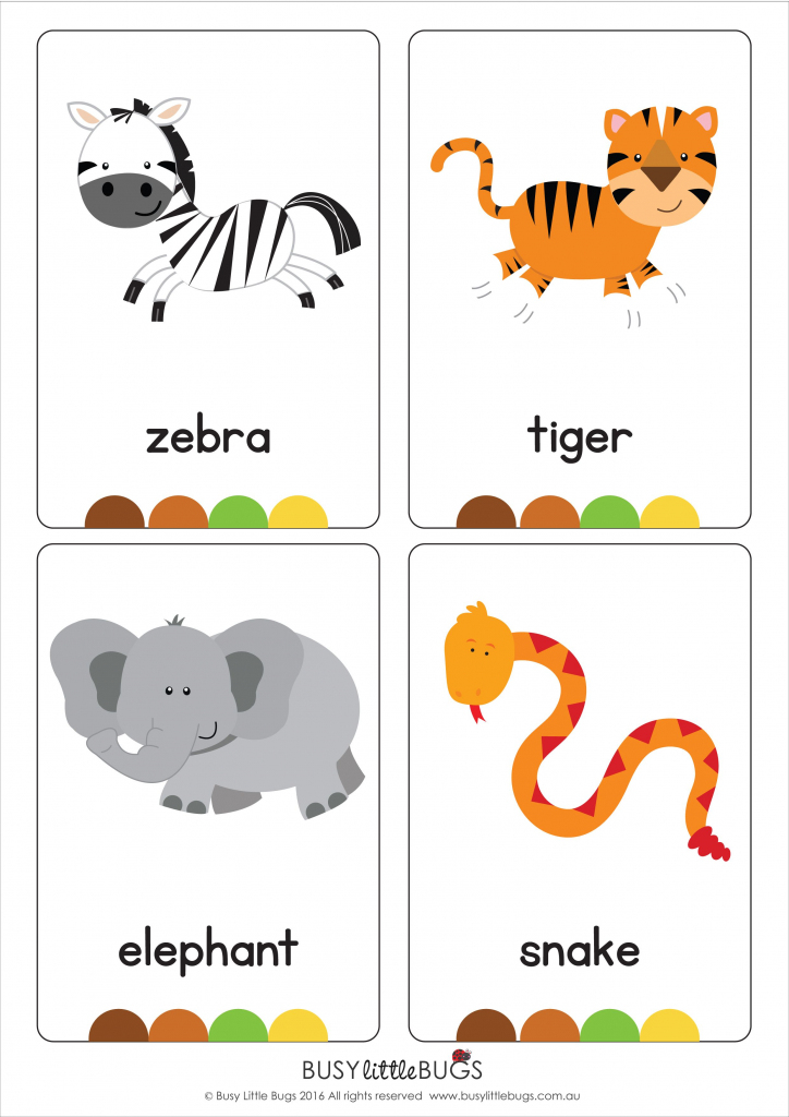 Animal Snap Cards Printable Printable Card Free