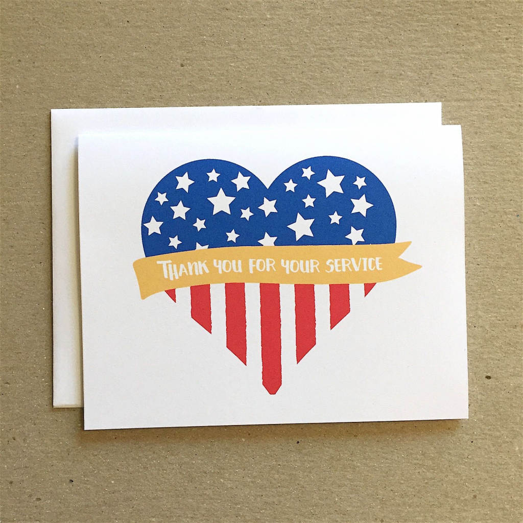 Free Printable Veterans Day Thank You Cards