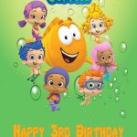Personalised Bubble Guppies Birthday Card | Bubble Guppies Printable Birthday Cards
