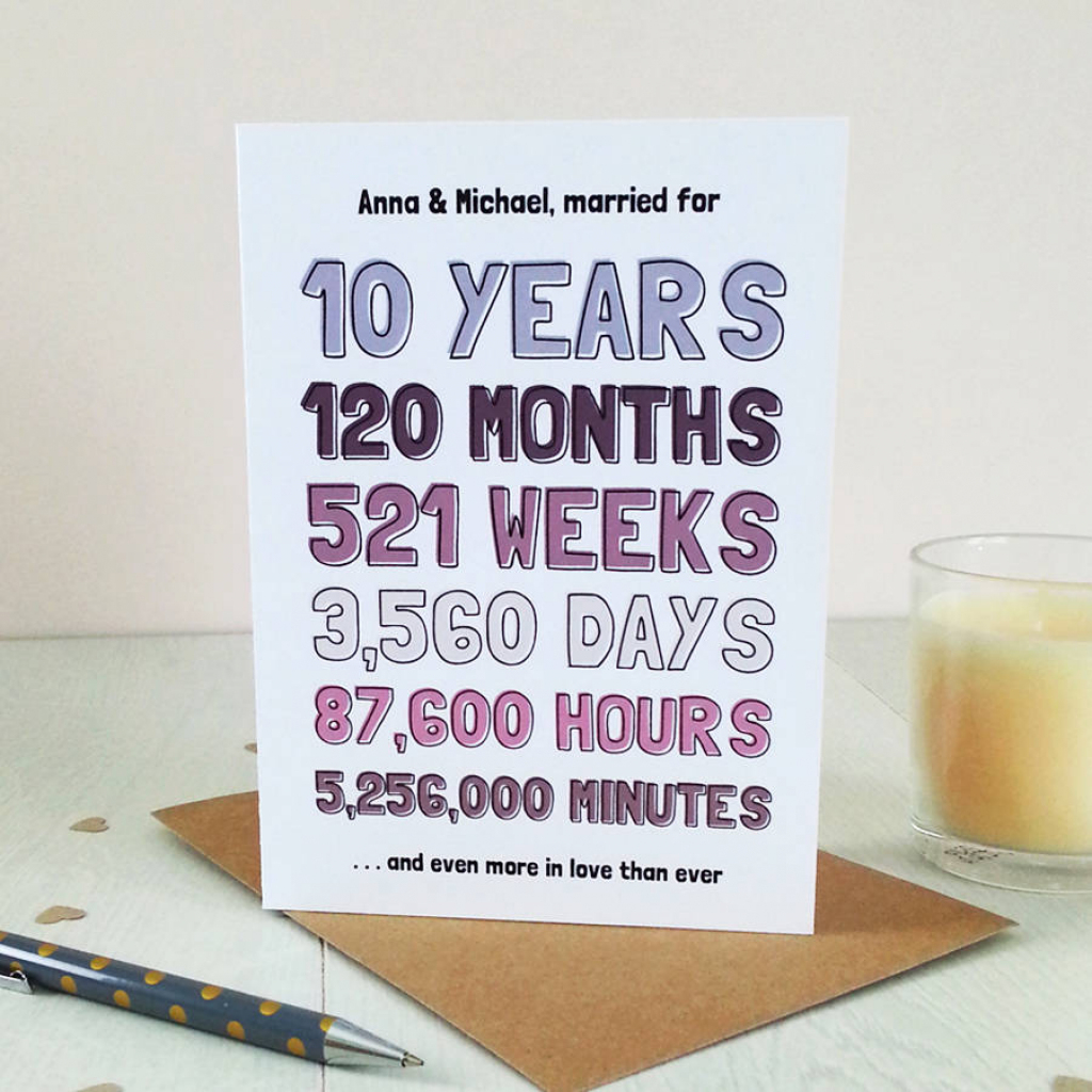 Personalised Milestone Anniversary Cardcloud 9 Design | Anniversary Cards For Grandparents Printable