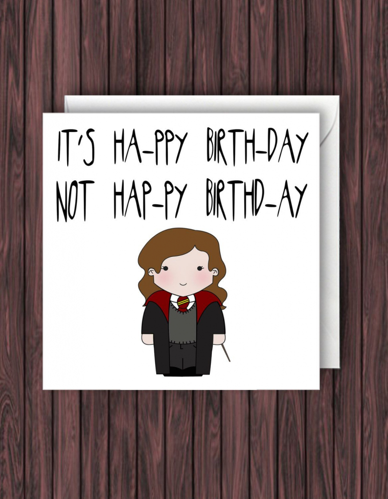 Harry Potter Free Printable Birthday Card Printable Word Searches