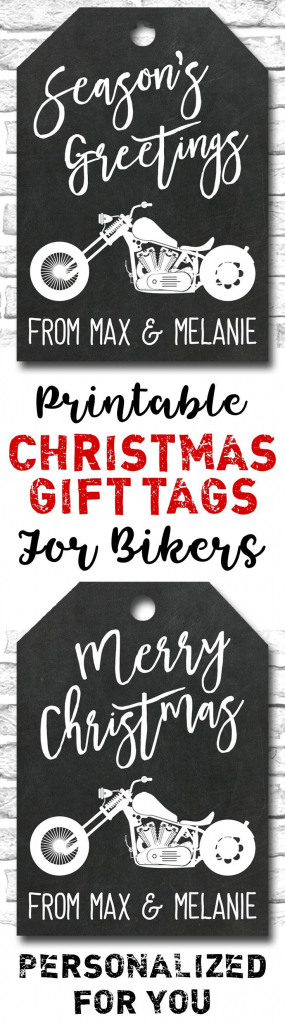 Pinheidi K On Printables | Christmas Gift Tags, Motorcycle Gifts | Printable Harley Davidson Gift Cards