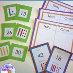 Place Value Games | First Grade Math | Base Ten Picture Cards Printable