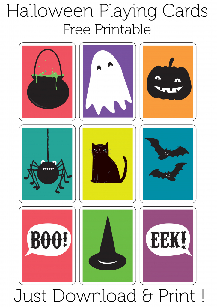 Play A Game Of Haunted Snap With These Halloween Playing Cards. Free | Free Printable Snap Cards