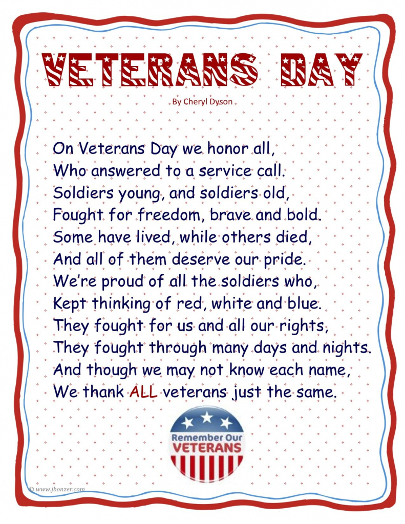 Veterans Day Cards Printable Printable Card Free