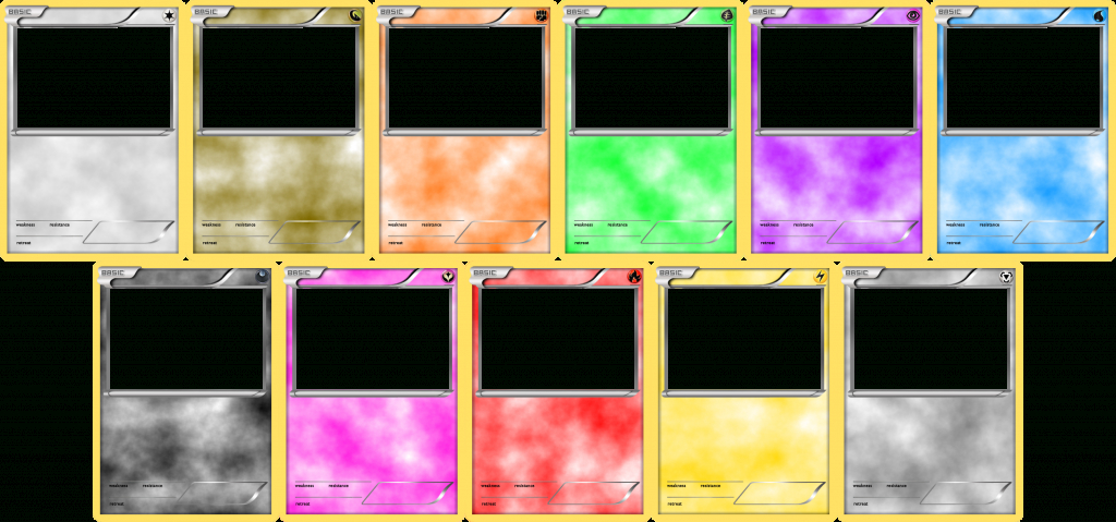 Pokemon Blank Card Templates - Basiclevelinfinitum On Deviantart | Blank Pokemon Card Printable