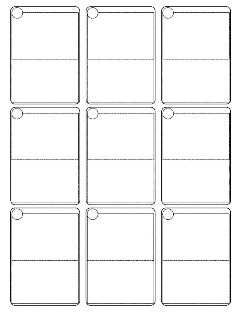 Blank Pokemon Card Printable Printable Card Free