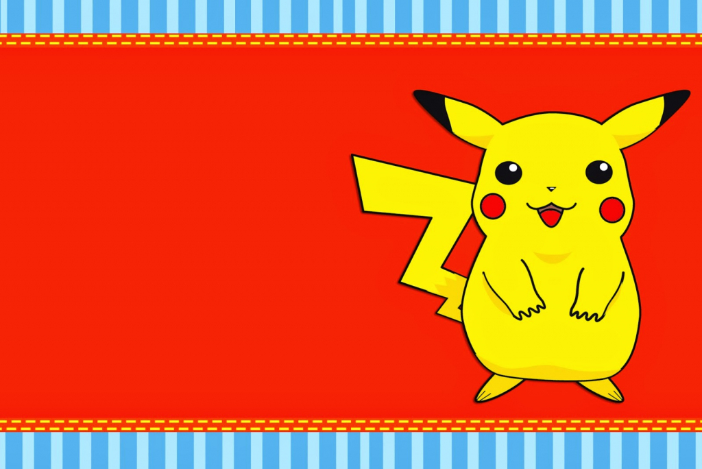 Pokemon: Free Printable Invitations. - Oh My Fiesta! For Geeks | Pokemon Birthday Card Printable