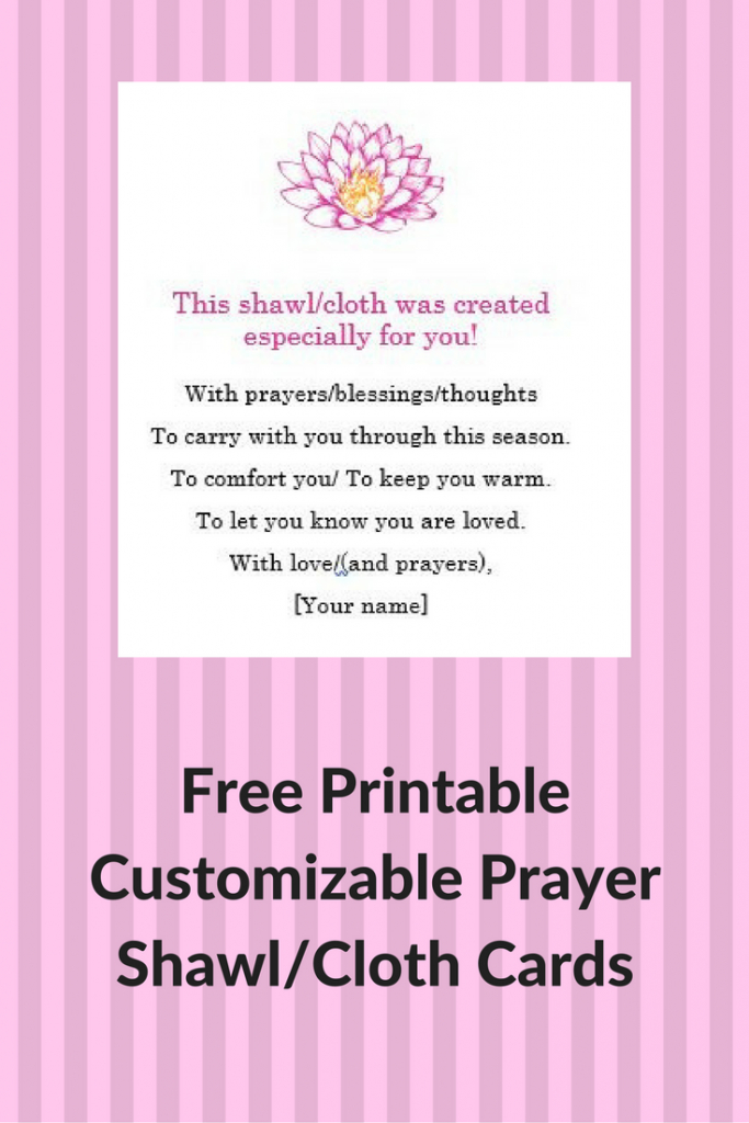 how to make custom prayer cards for free step by step