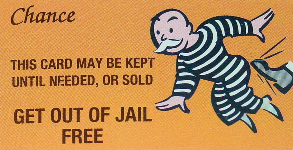 President And Congress Give Financial Fraudsters A Get-Out-Of Jail | Get Out Of Jail Free Card Printable