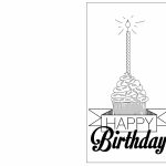 Print Out Black And White Birthday Cards | Projects To Try | Black And White Birthday Cards Printable