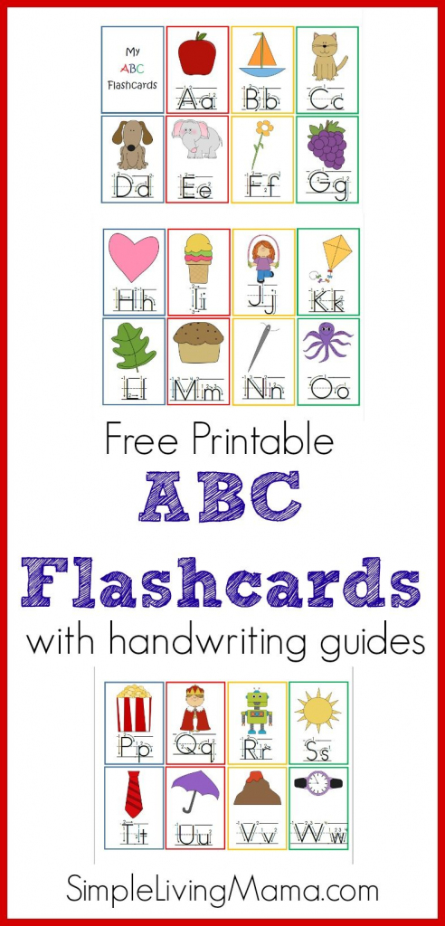 Printable Abc Flashcards For Preschoolers | The Group Board On | Printable Abc Flash Cards Preschoolers