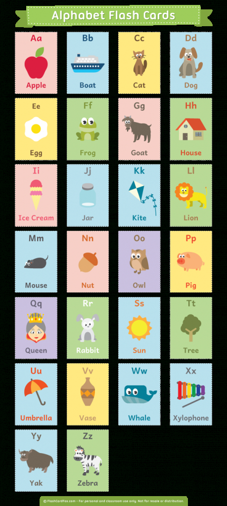 Printable Alphabet Flash Cards | Free Printable Alphabet Flash Cards