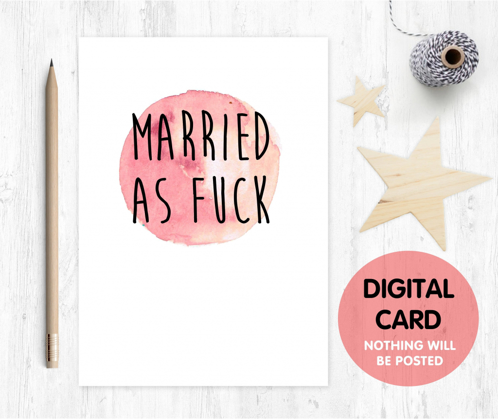 Printable Anniversary Card Rude Anniversary Card Funny | Etsy | Funny Printable Anniversary Cards