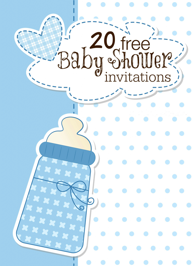 Baby Shower Registry Cards Template Free