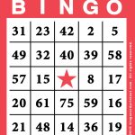 Printable Bingo Cards 1 90   Bingocardprintout | Printable Number Bingo Cards 1 75