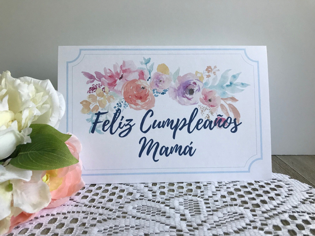 Spanish Birthday Cards Printable | Printable Card Free