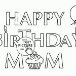 Printable Birthday Cards For Mom To Color | Zwonzorg | Free Printable Birthday Cards To Color