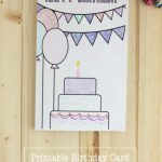 Printable Birthday Coloring Pages | Printables | Birthday Coloring | Printable Coloring Birthday Cards For Mom
