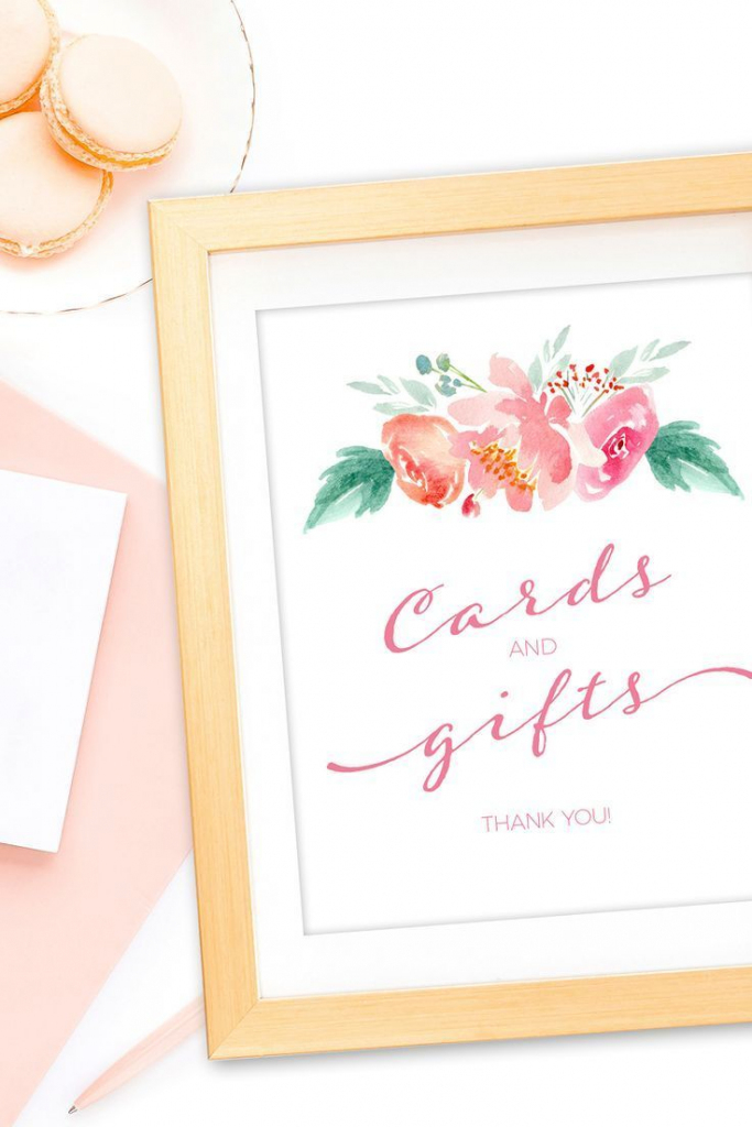 Free Printable Bridal Shower Cards