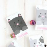 Printable Cat Valentine Day Cards | Valentine's Day Ideas For Kids | Free Printable Cat Valentine Cards
