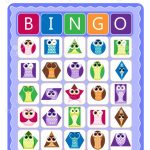 Printable Educational Bingo Game For Preschool Kids With Shapes | Shapes Bingo Cards Printable