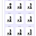 Printable Flash Cards | Multiplication Flash Cards Printable