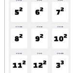 Printable Flash Cards | Multiplication Flash Cards Printable