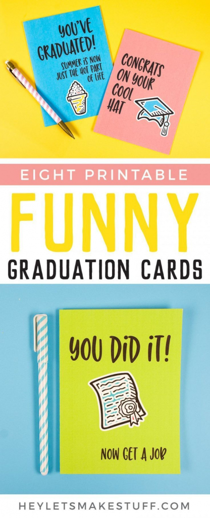 Printable Funny Graduation Cards | Freebies-Printables And Downloads | Cute Graduation Cards Printable