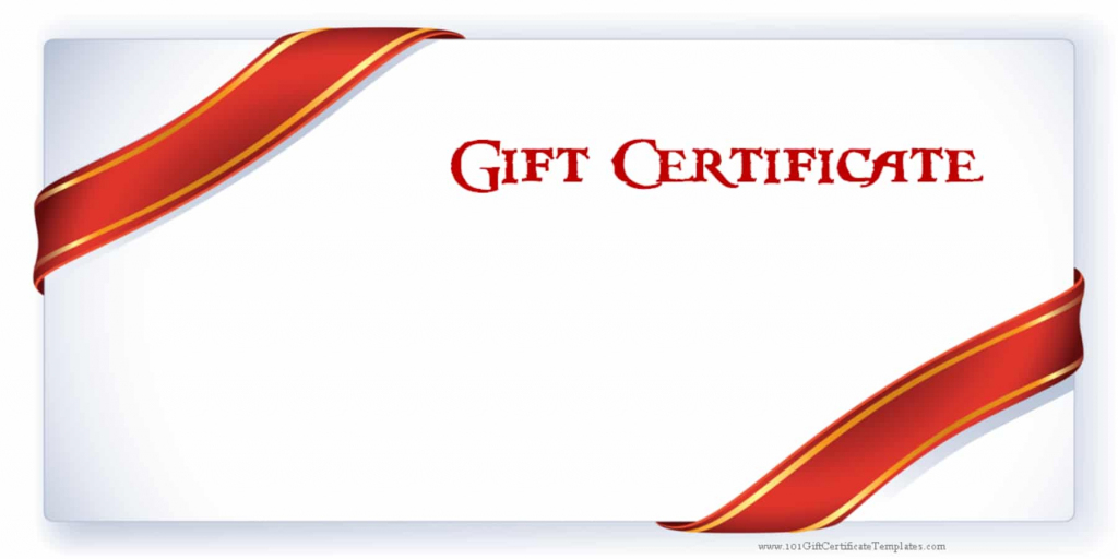 Printable Gift Certificate Templates | Printable Gift Card Template