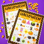 Printable Halloween Bingo Cards   Happiness Is Homemade | 25 Printable Halloween Bingo Cards
