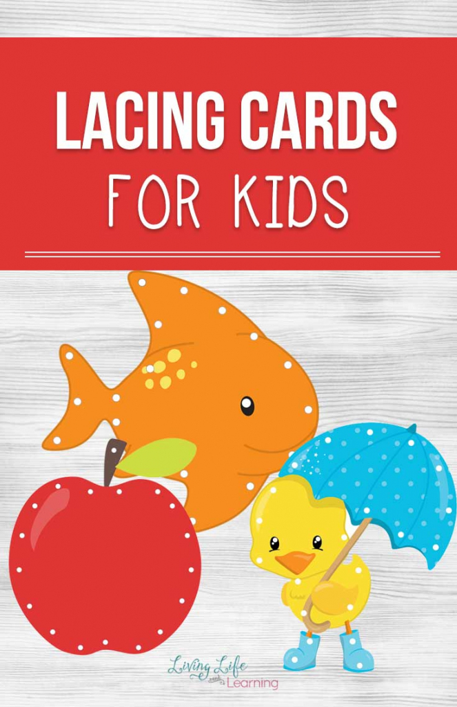 Printable Lacing Cards For Kids | Printable Lacing Cards Numbers