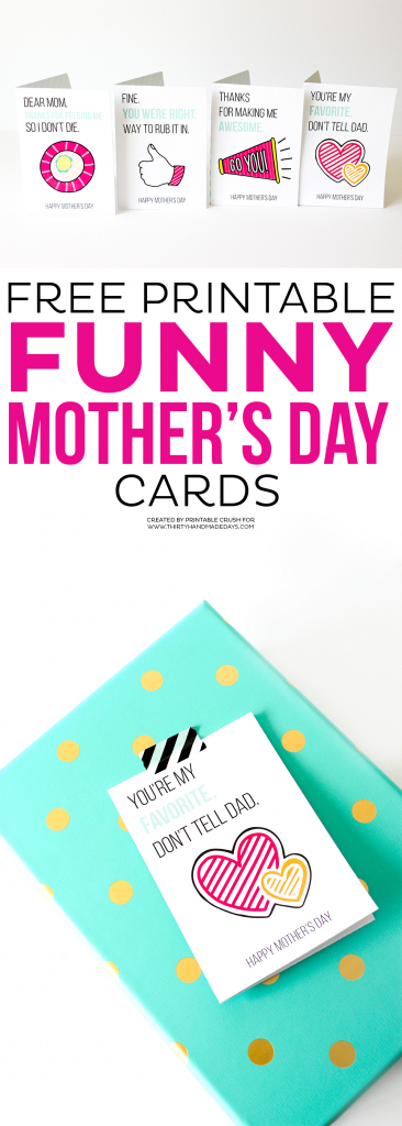 Printable Mother&amp;#039;s Day Cards | Free Printable Funny Mother&amp;amp;#039;s Day Cards